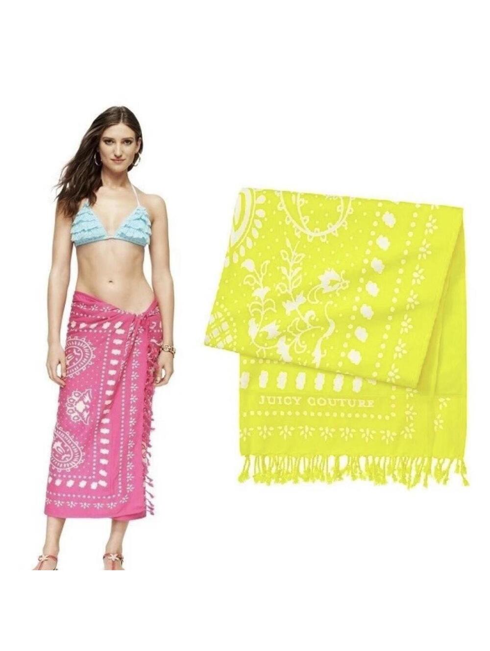 Y2K Retro JUICY COUTURE BEACH TOWEL